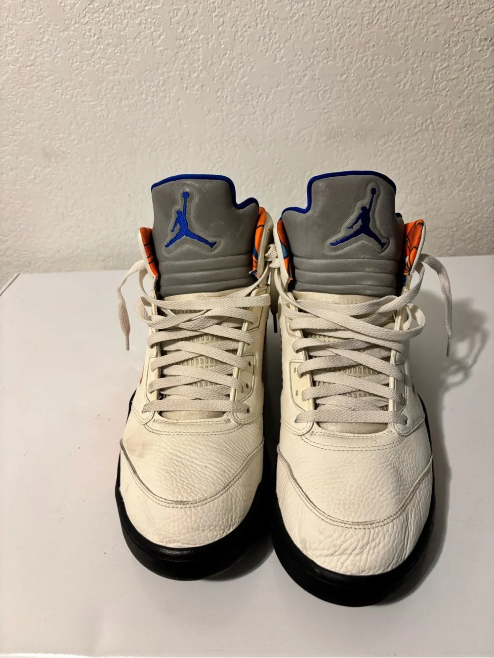 Air Jordan 5 Retro “International Flight” in White, Orange & Blue